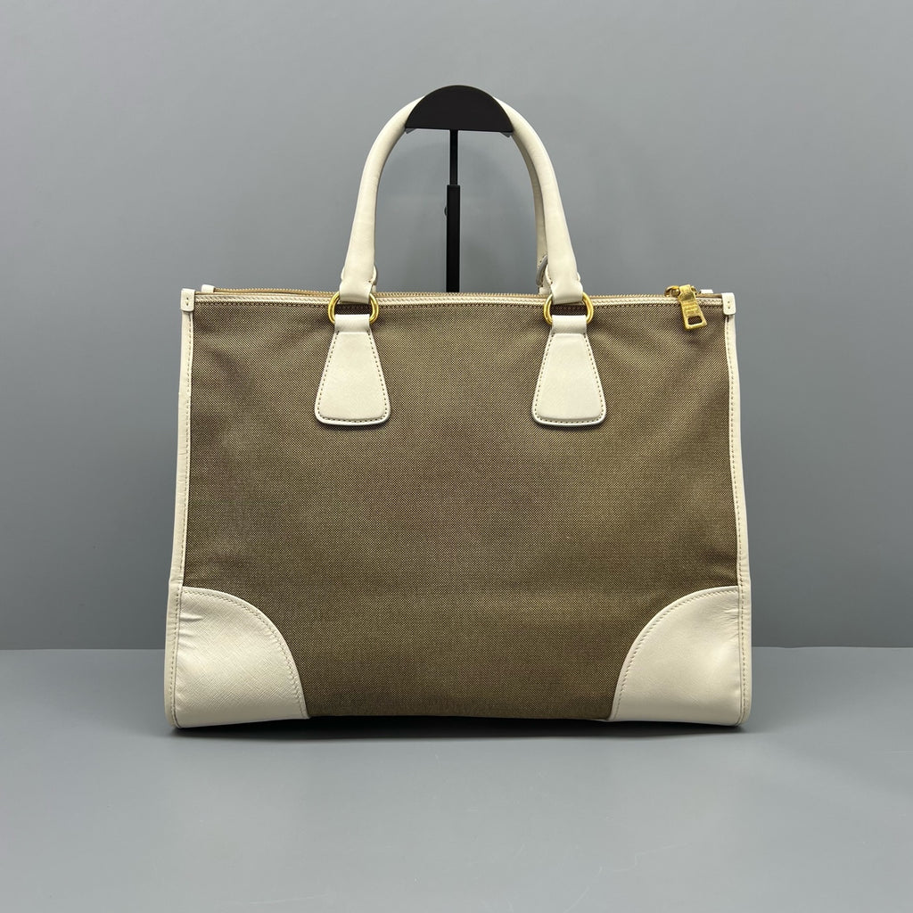 Prada Canvas Satchel