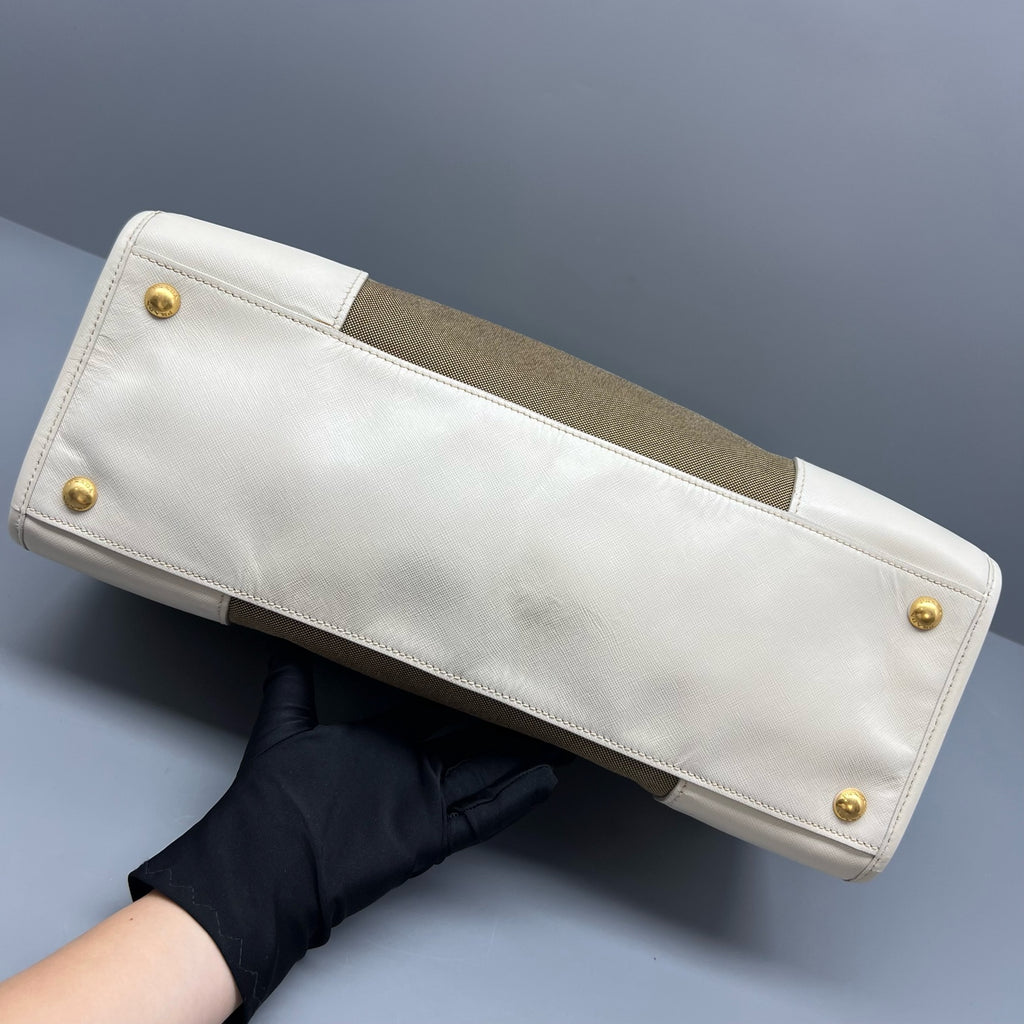 Prada Canvas Satchel
