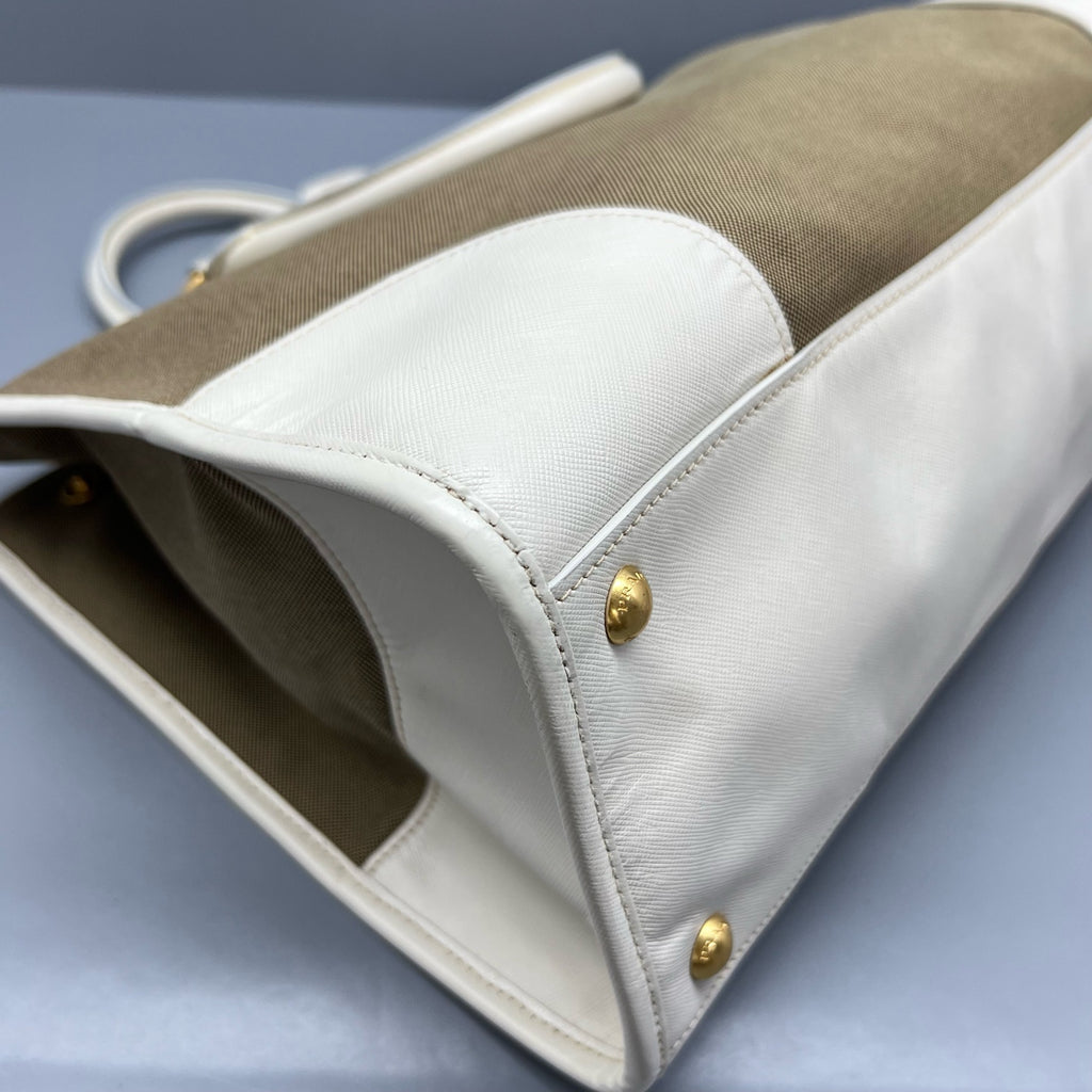 Prada Canvas Satchel