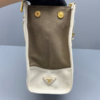 Prada Canvas Satchel