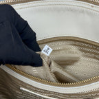 Prada Canvas Satchel