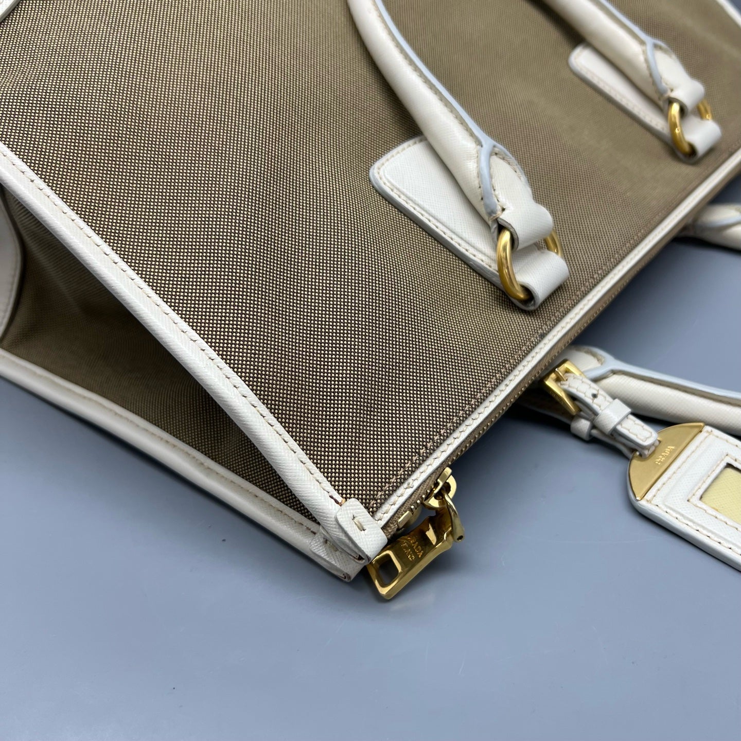 Prada Canvas Satchel