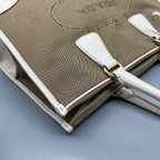 Prada Canvas Satchel