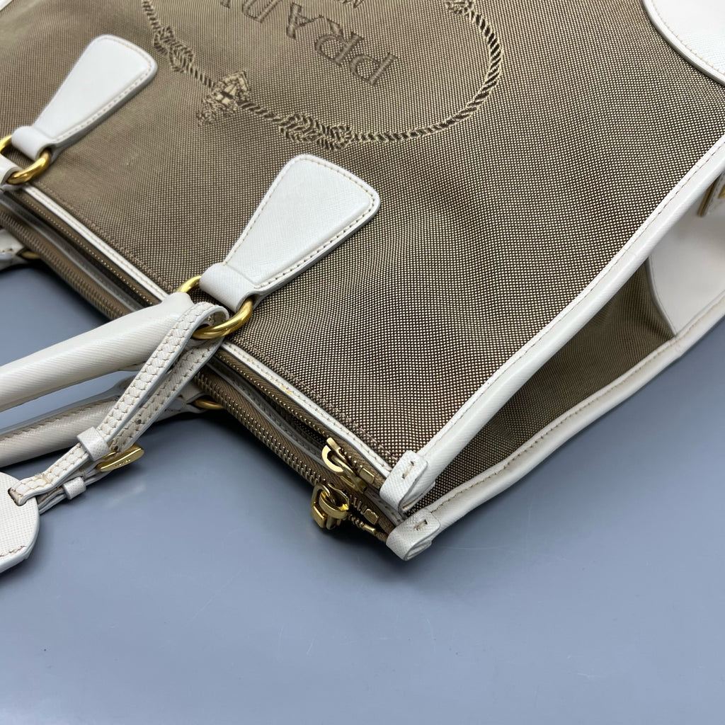 Prada Canvas Satchel