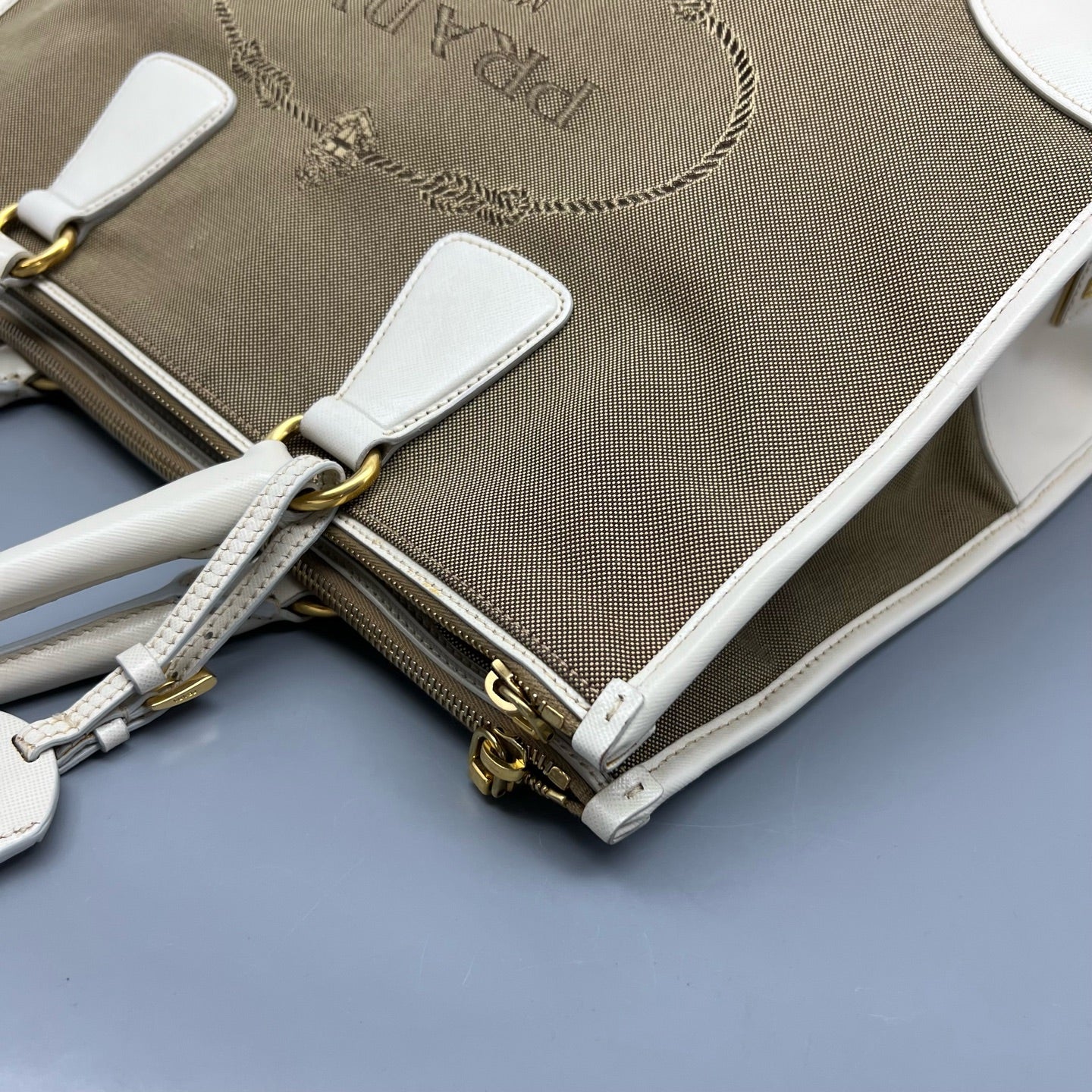 Prada Canvas Satchel