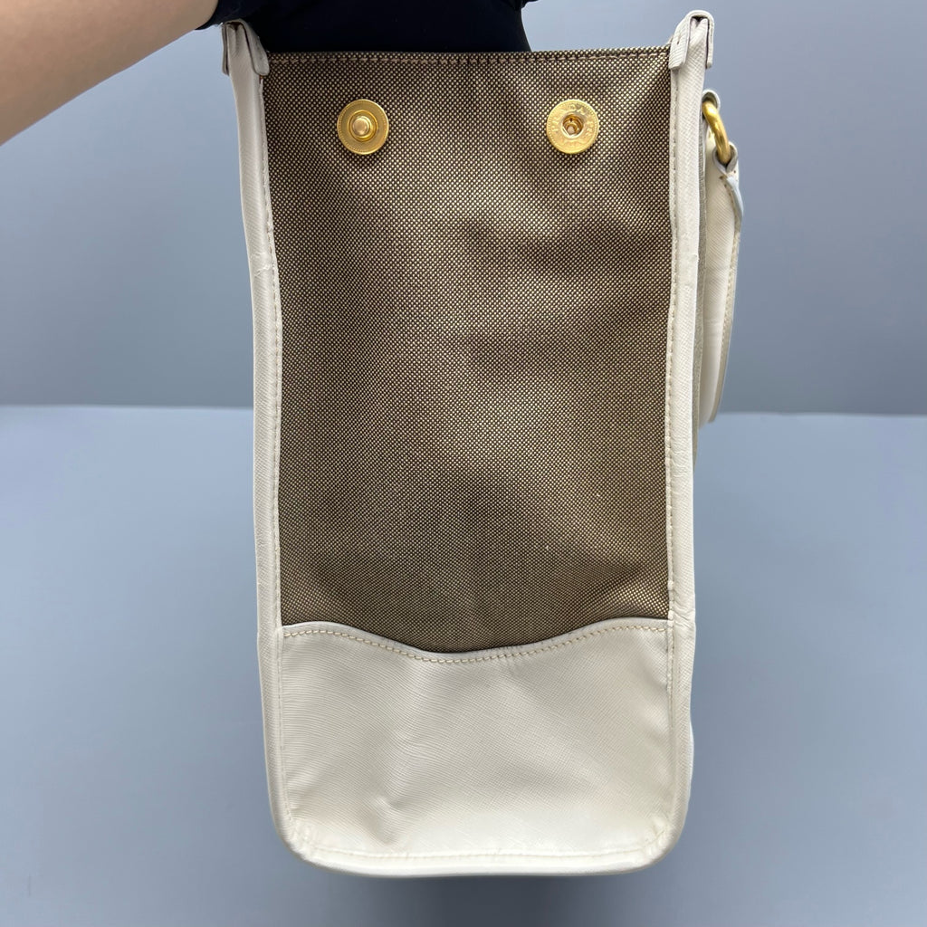 Prada Canvas Satchel