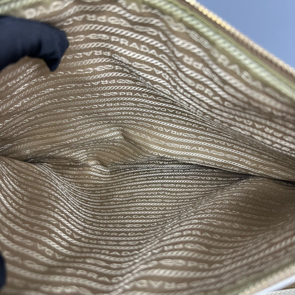 Prada Canvas Satchel