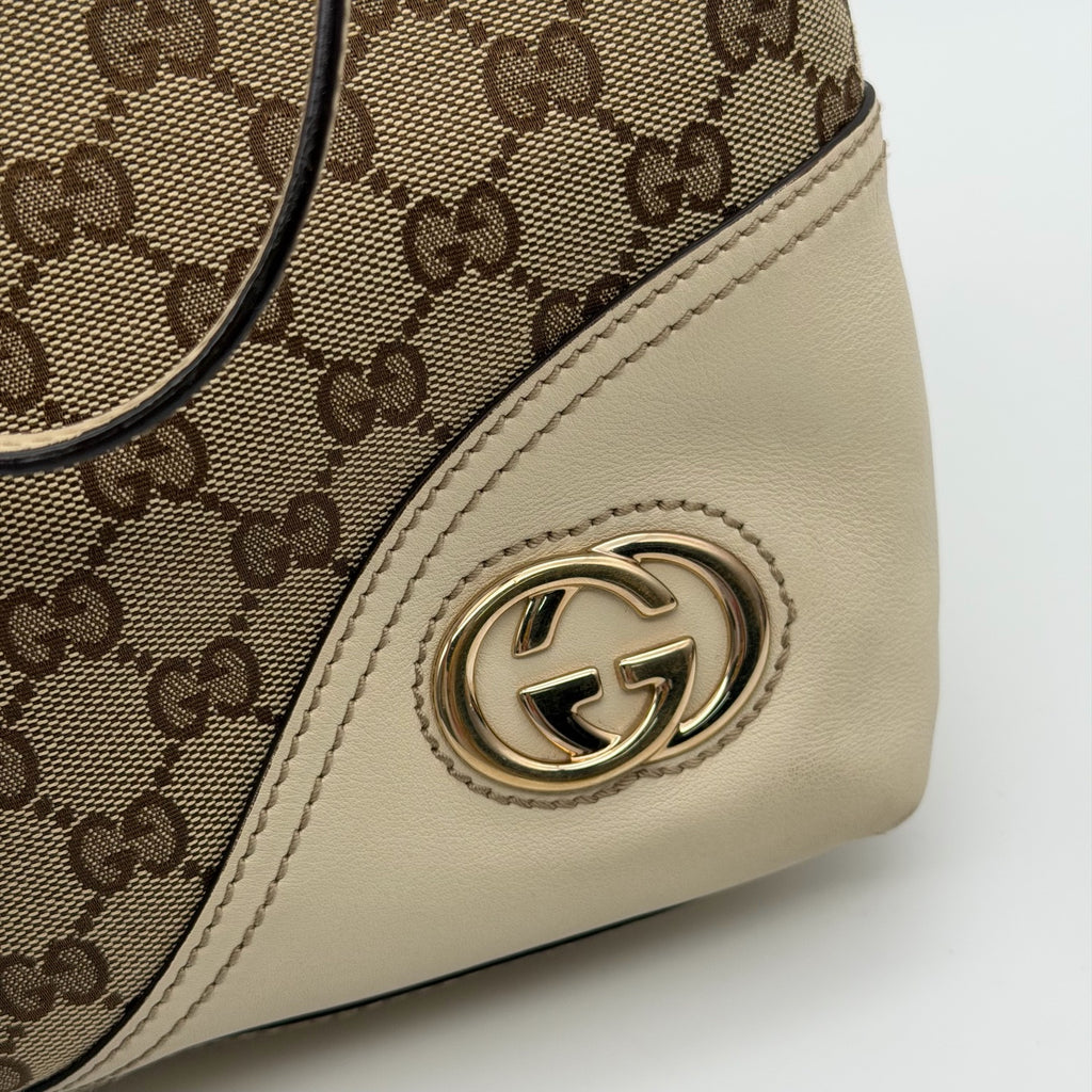 Gucci White Satchel