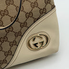 Gucci White Satchel