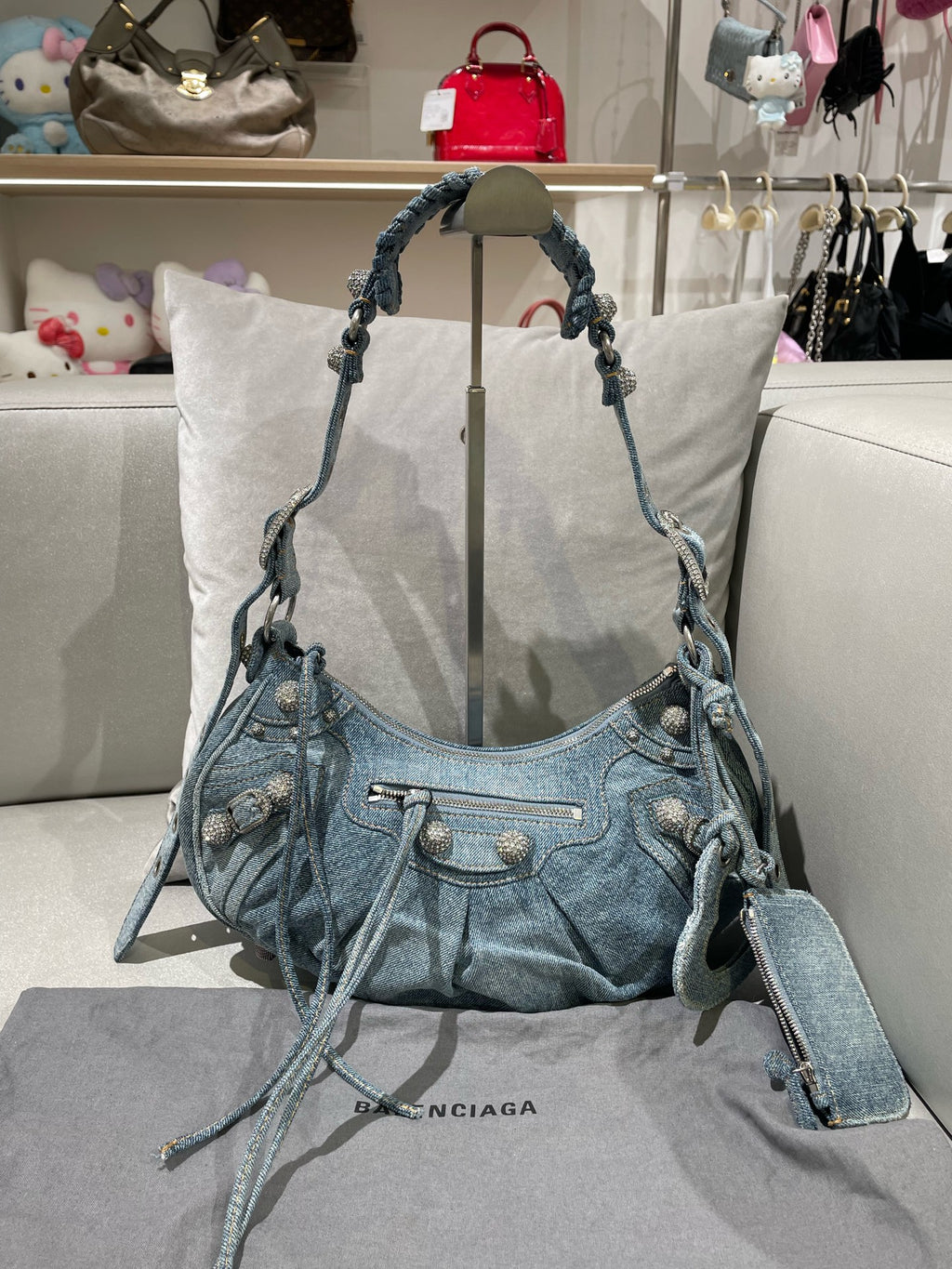 Balenciaga LE CAGOLE Blue 6713072109U4715