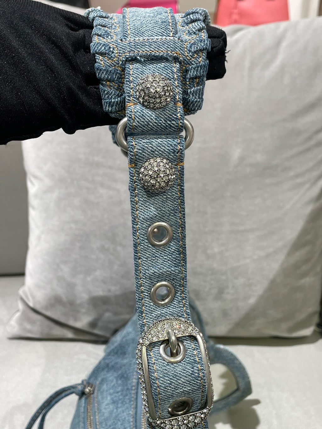 Balenciaga LE CAGOLE Blue 6713072109U4715
