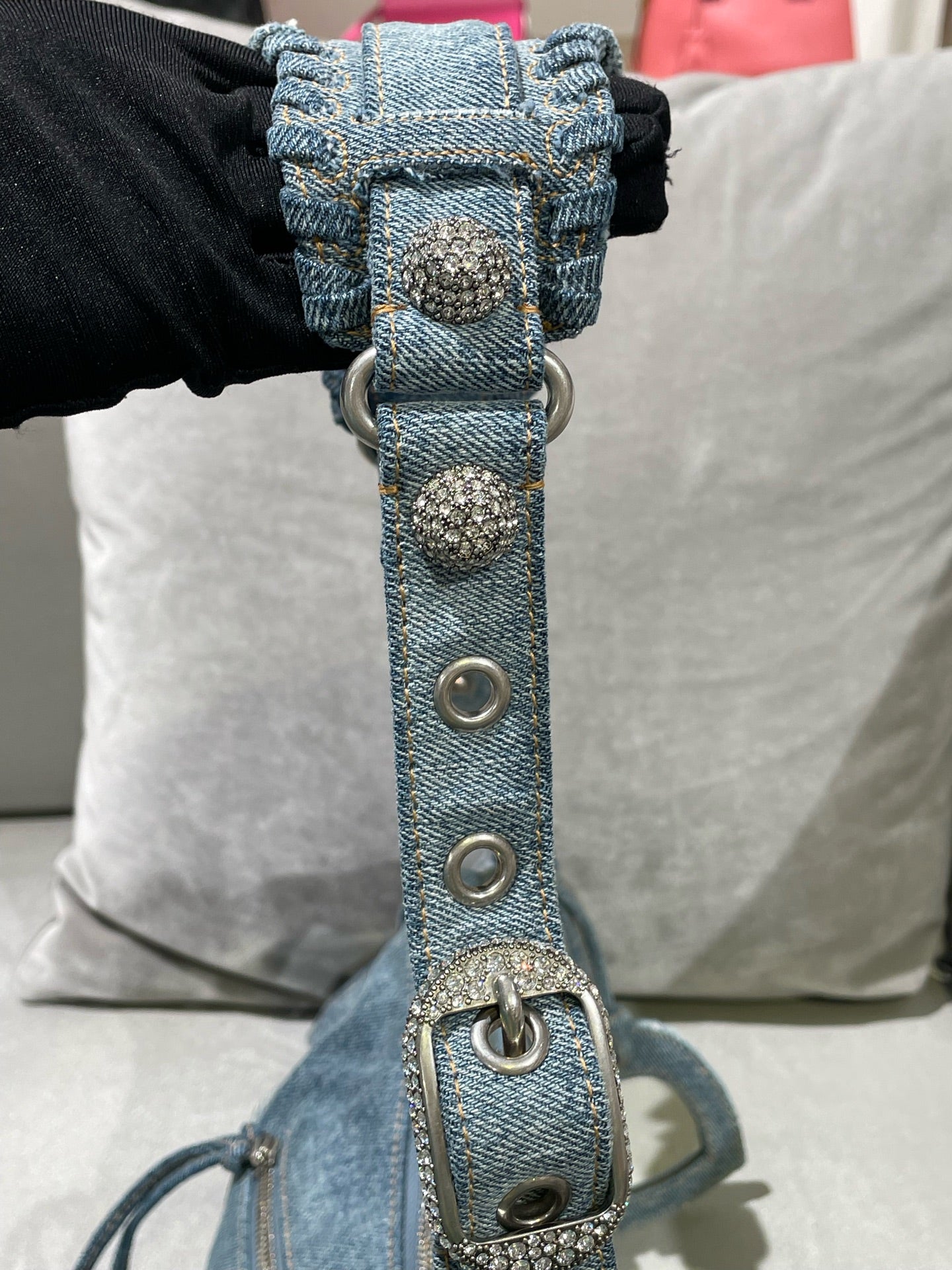 Balenciaga LE CAGOLE Blue 6713072109U4715