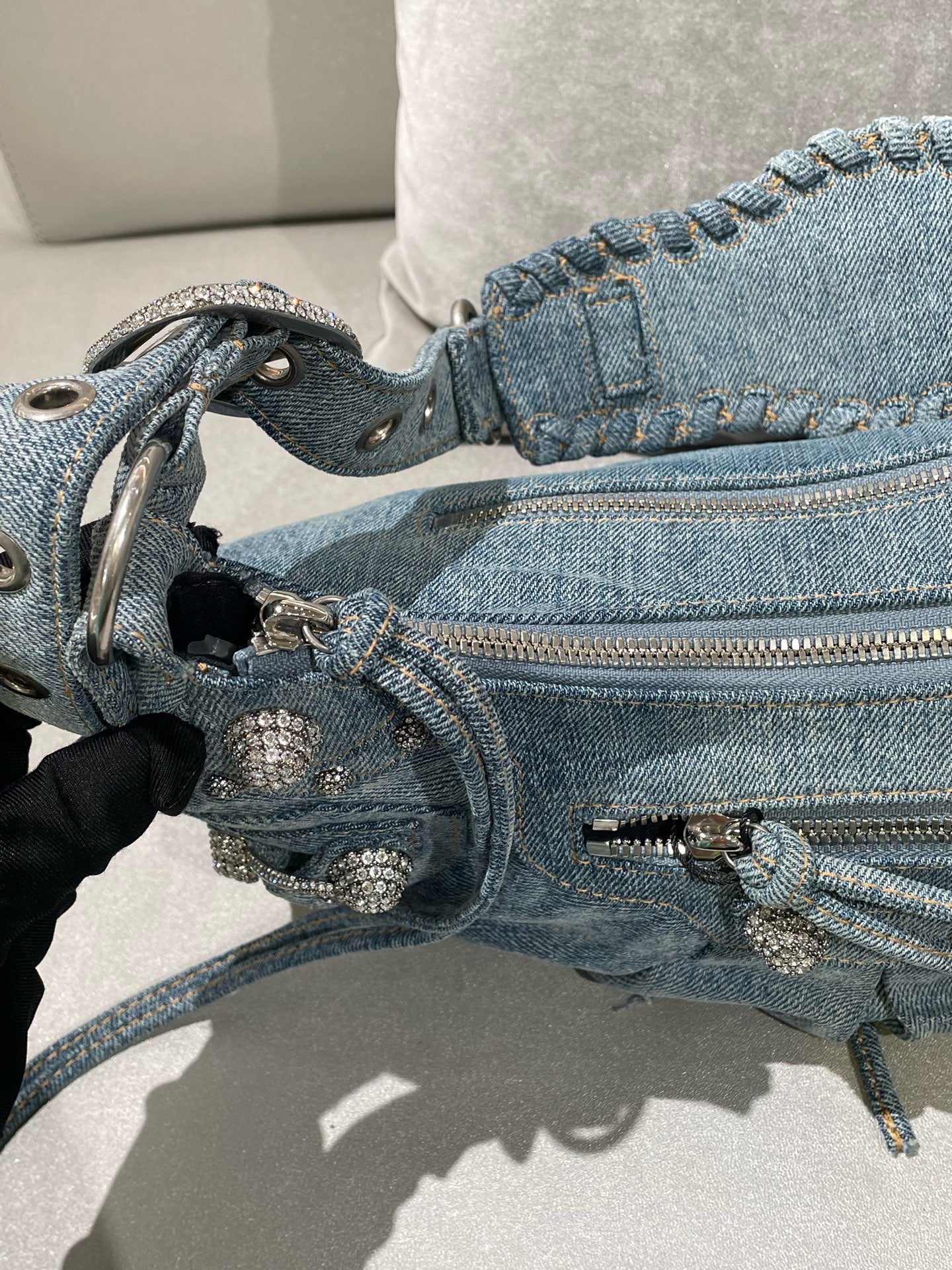 Balenciaga LE CAGOLE Blue 6713072109U4715