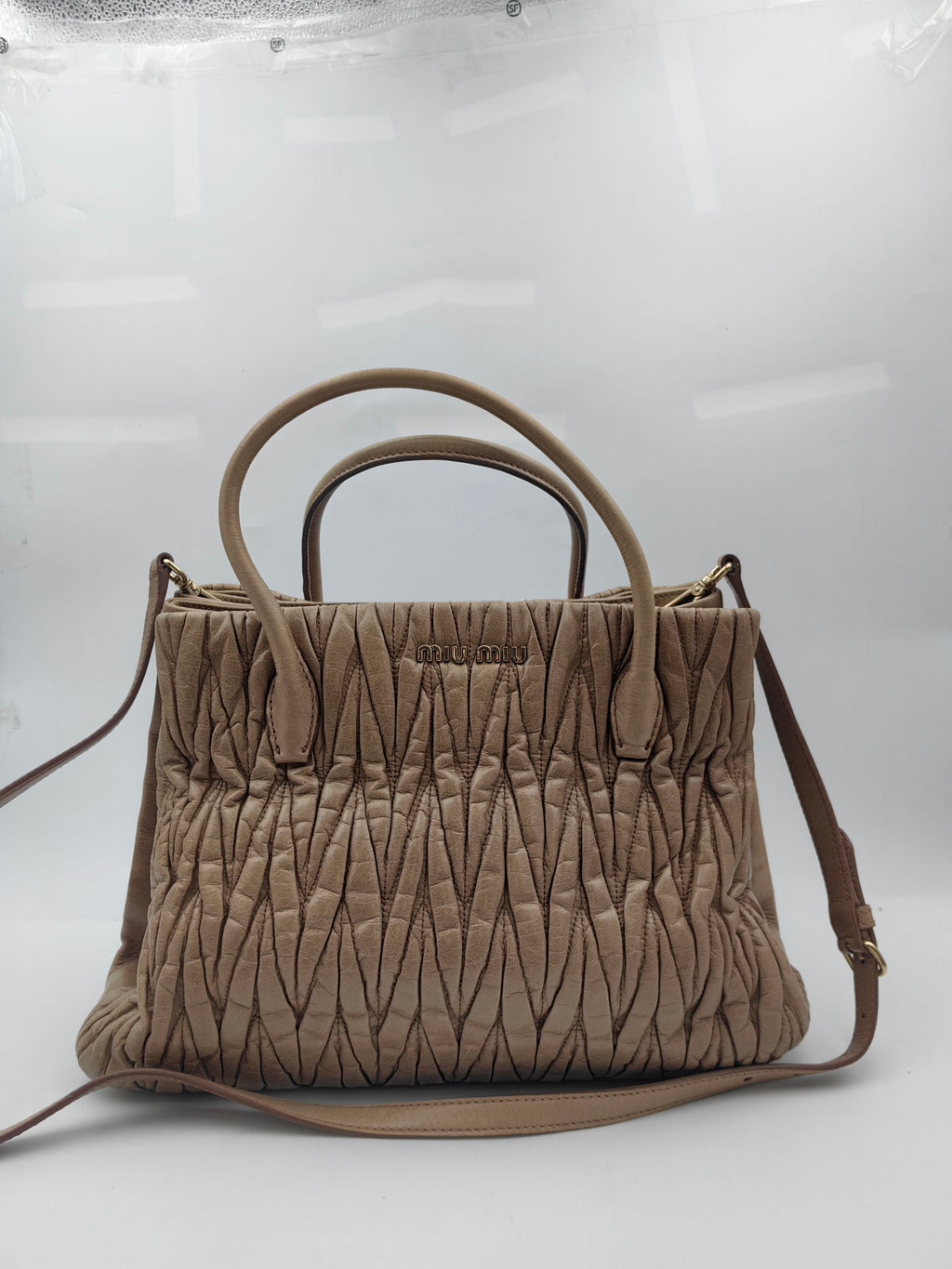 Miu Miu Beige Crossbody