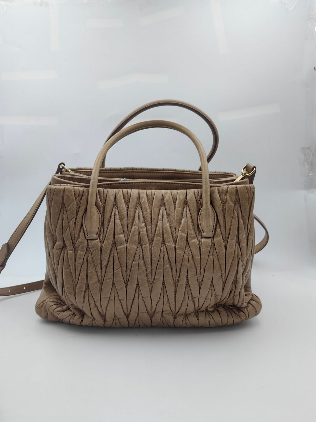 Miu Miu Beige Crossbody