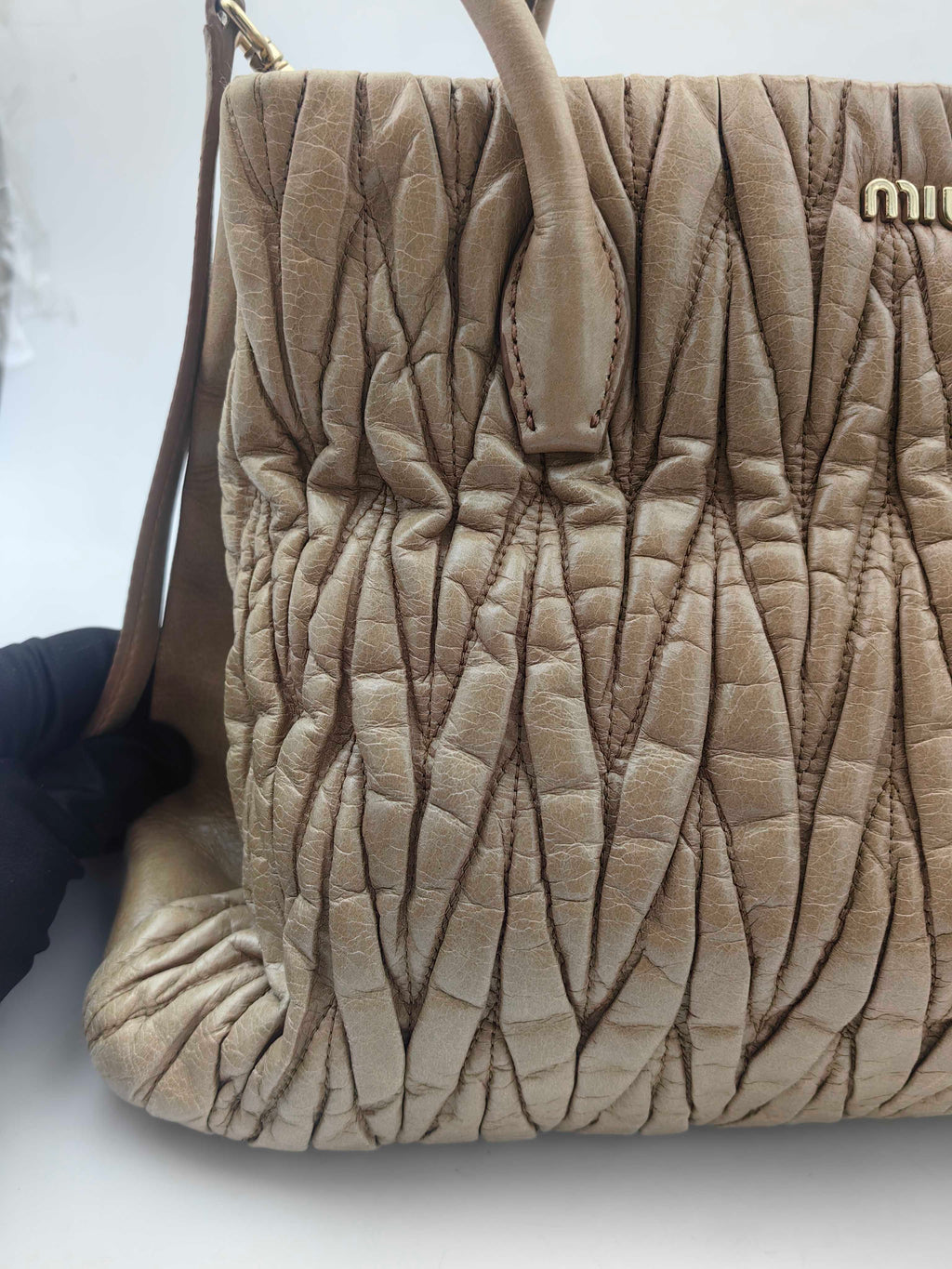 Miu Miu Beige Crossbody