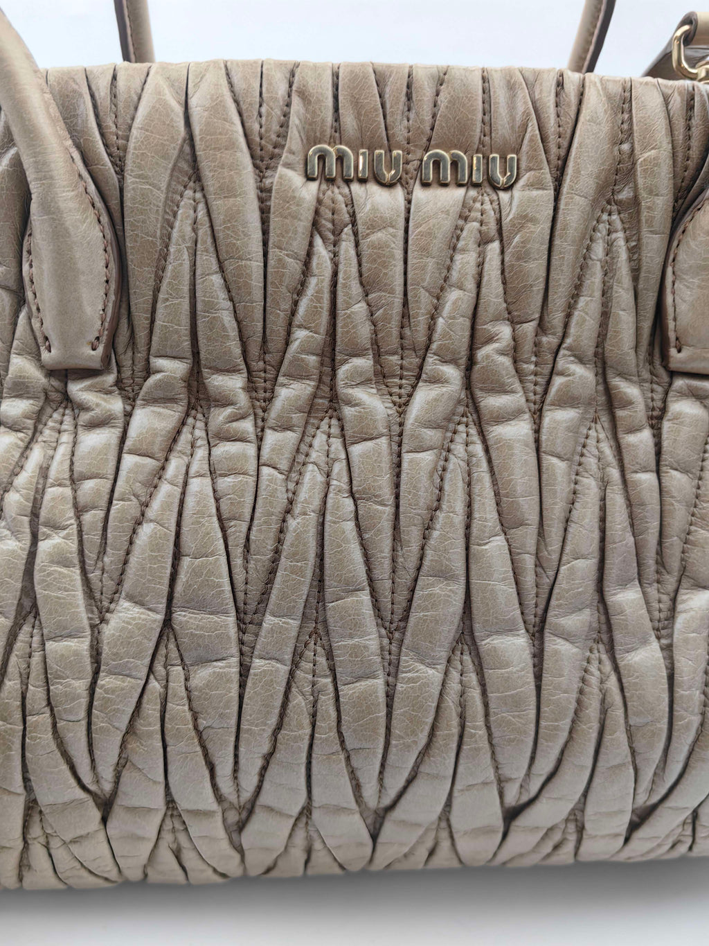 Miu Miu Beige Crossbody