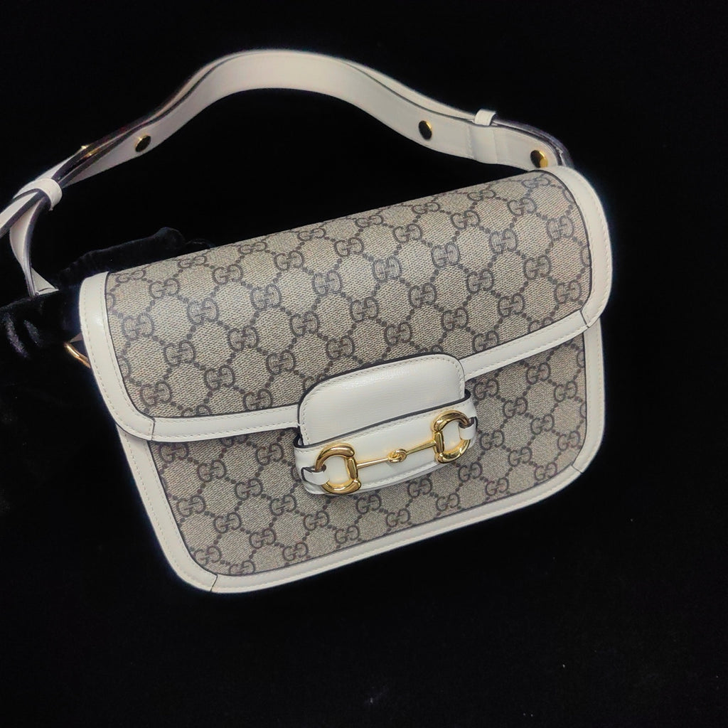 Gucci White Shoulder Bag