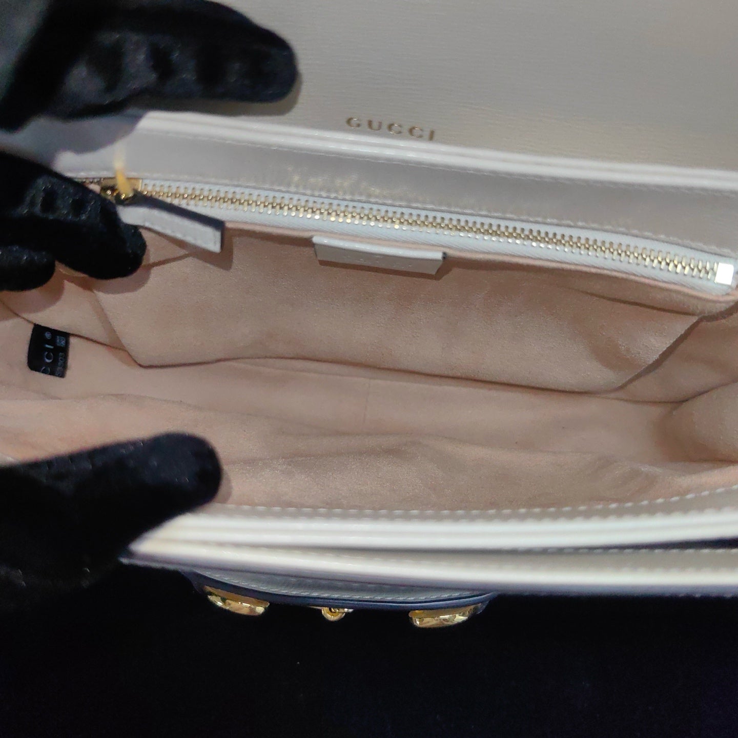 Gucci White Shoulder Bag