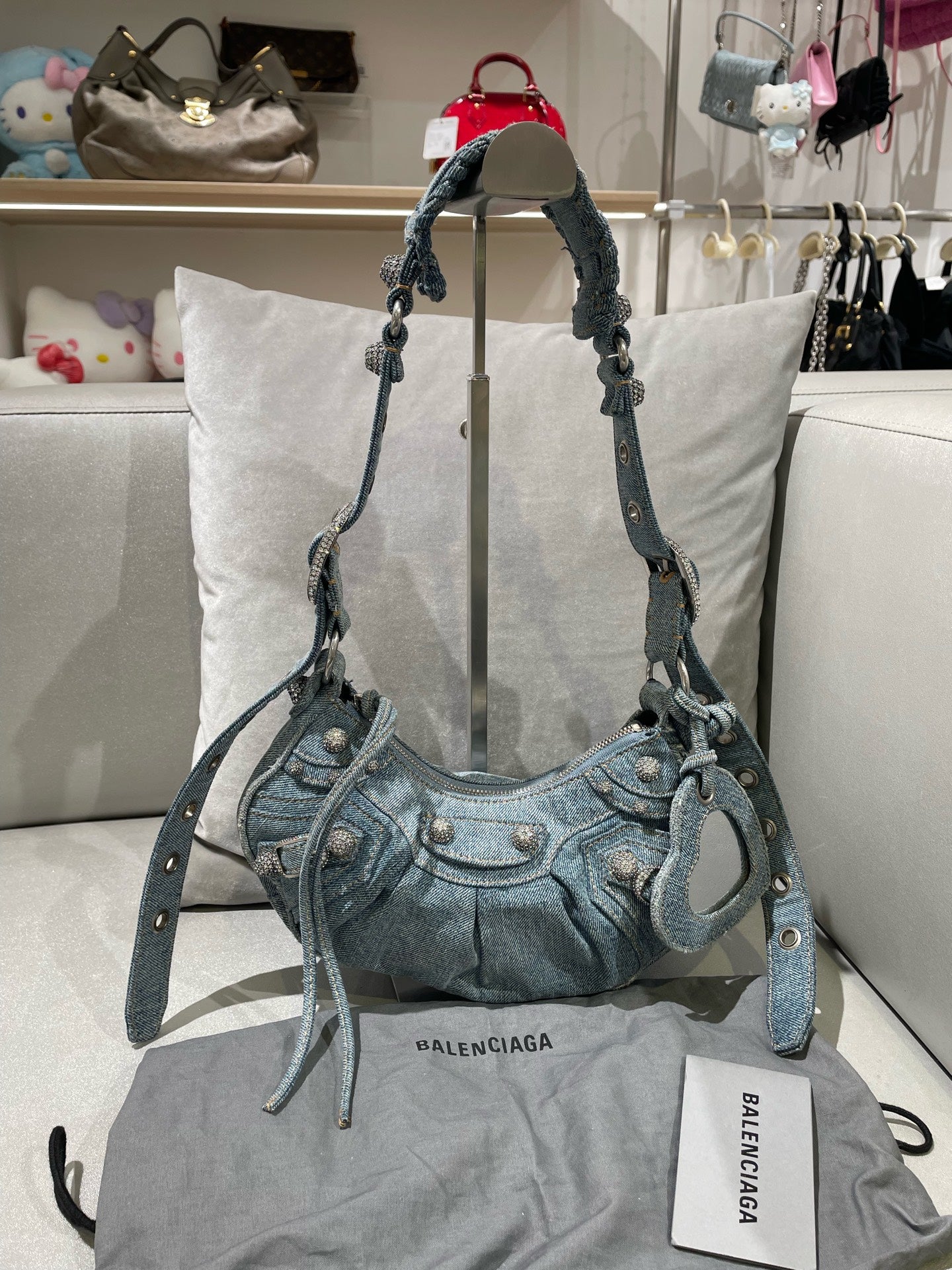 Balenciaga LE CAGOLE Blue 6713092109U4715