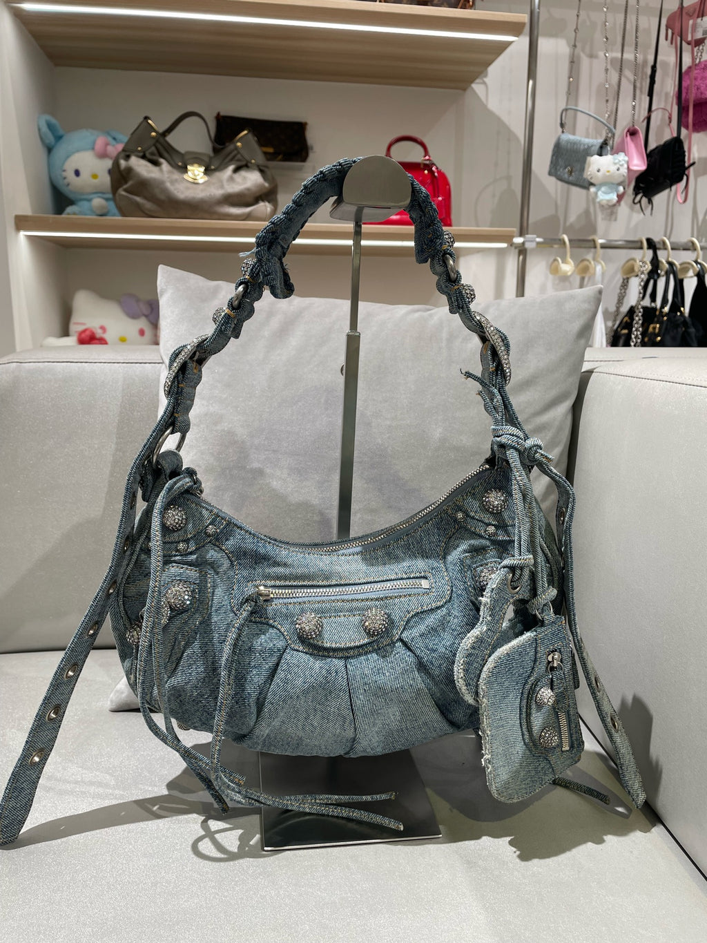 Balenciaga LE CAGOLE Blue 6713072109U4715