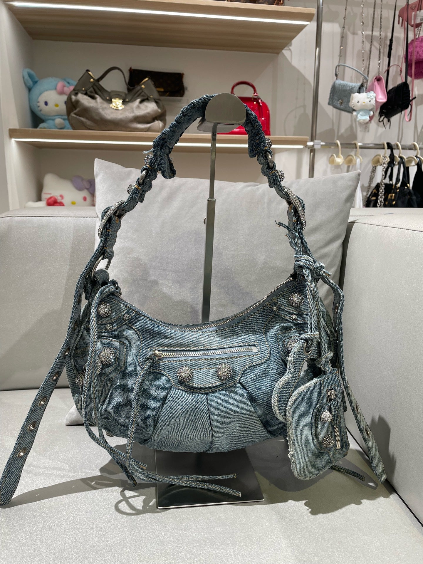 Balenciaga LE CAGOLE Blue 6713072109U4715
