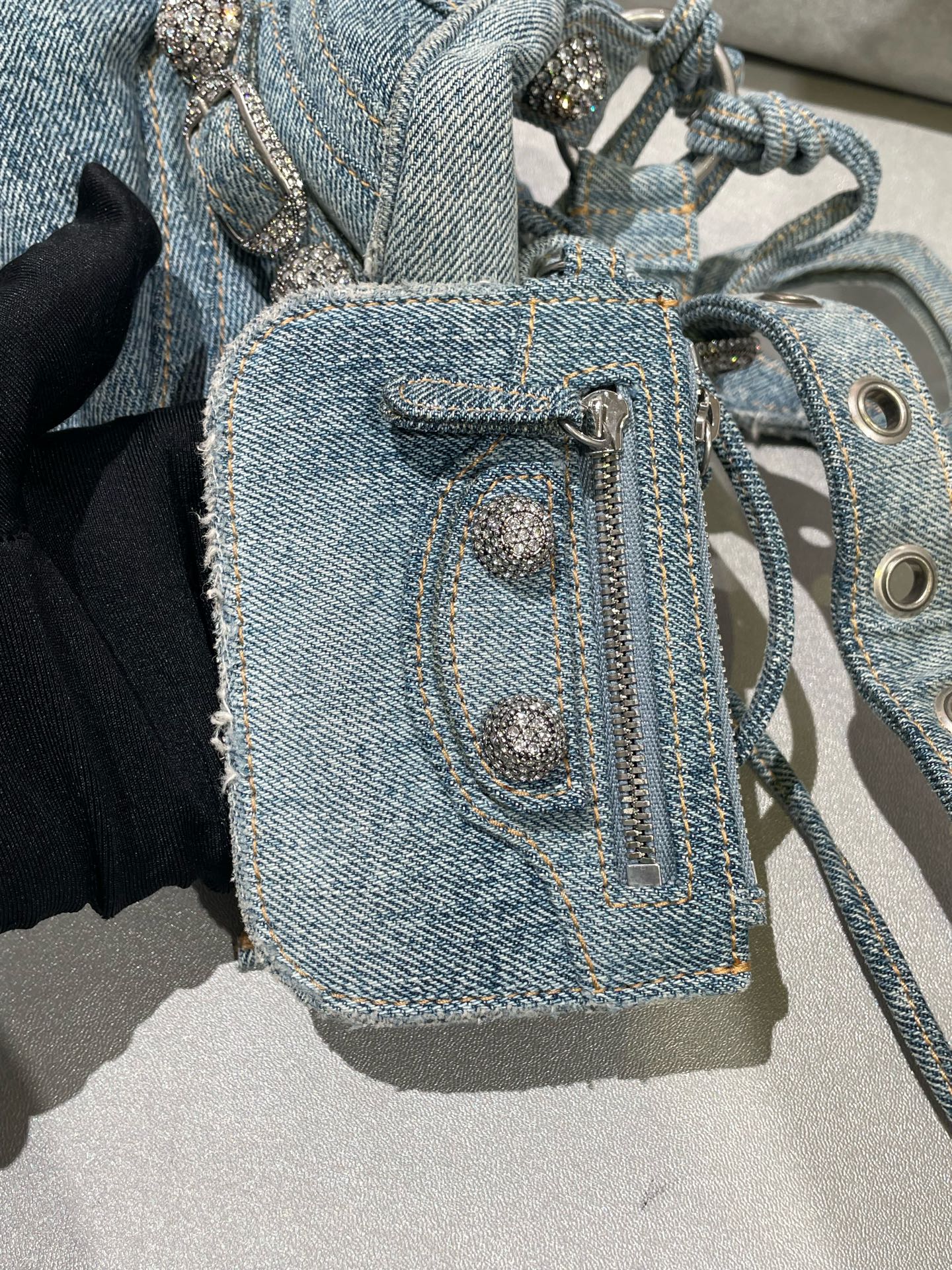 Balenciaga LE CAGOLE Blue 6713072109U4715