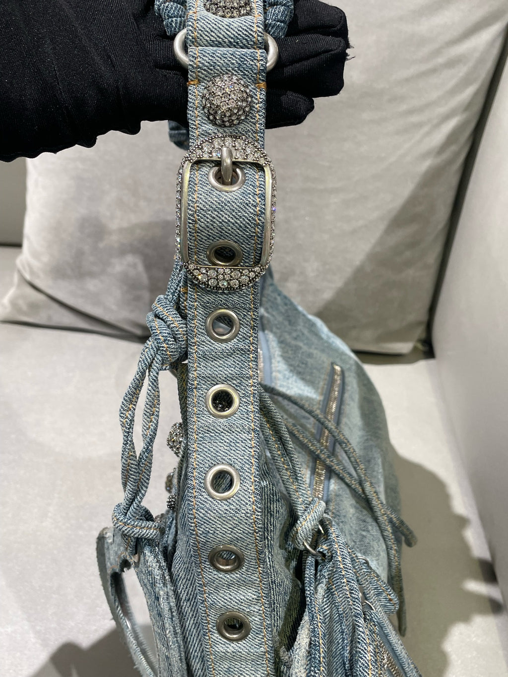 Balenciaga LE CAGOLE Blue 6713072109U4715