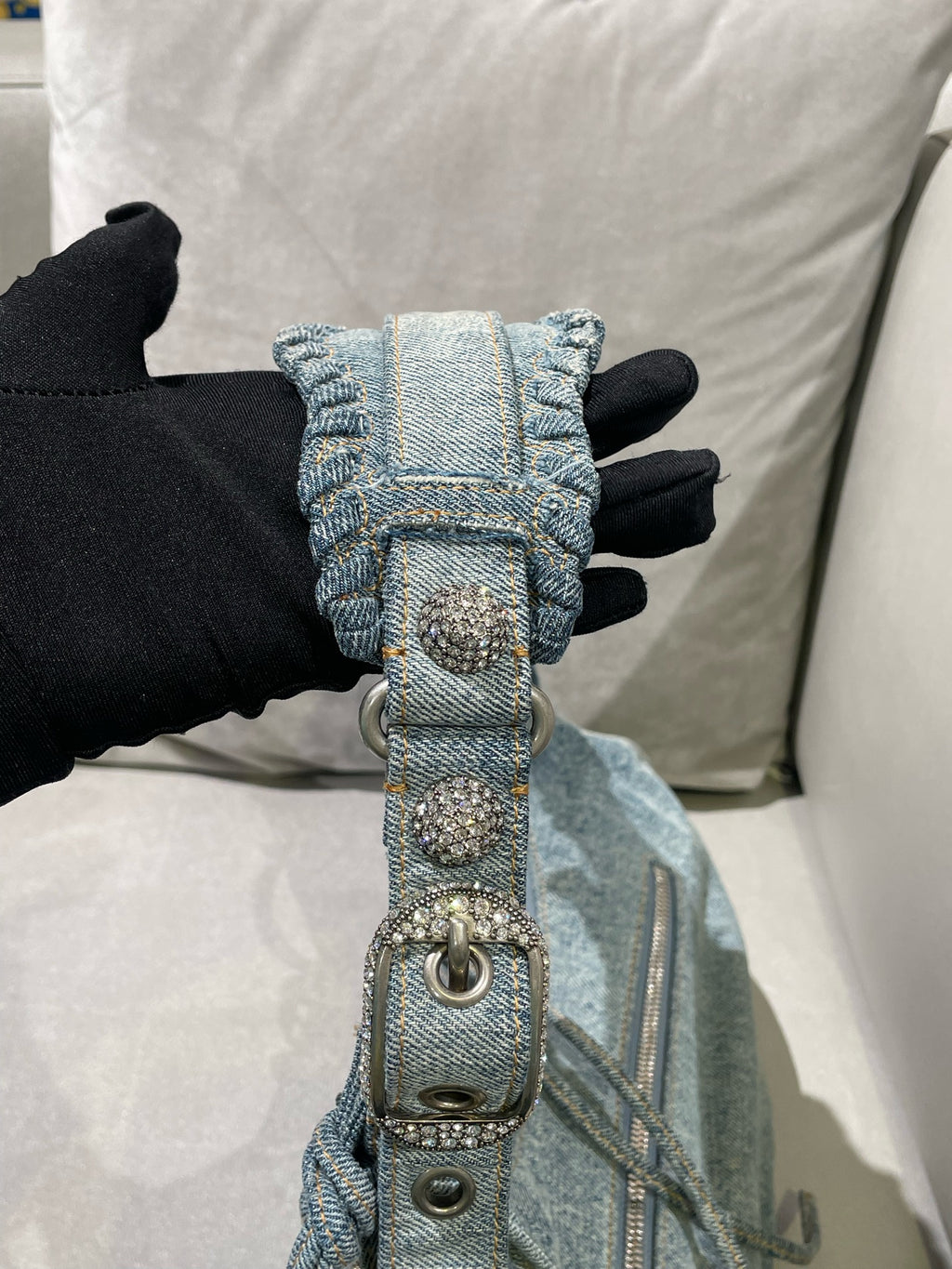 Balenciaga LE CAGOLE Blue 6713072109U4715