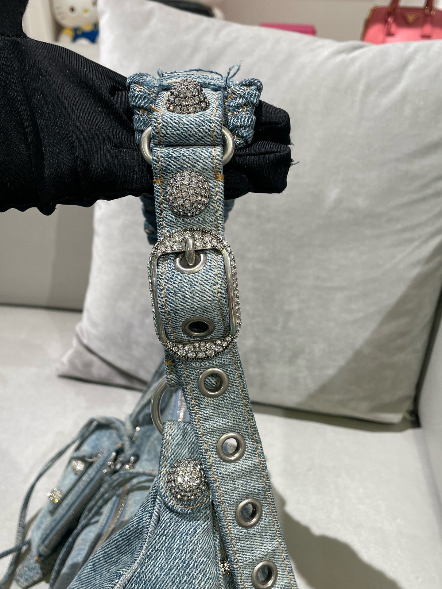 Balenciaga LE CAGOLE Blue 6713072109U4715