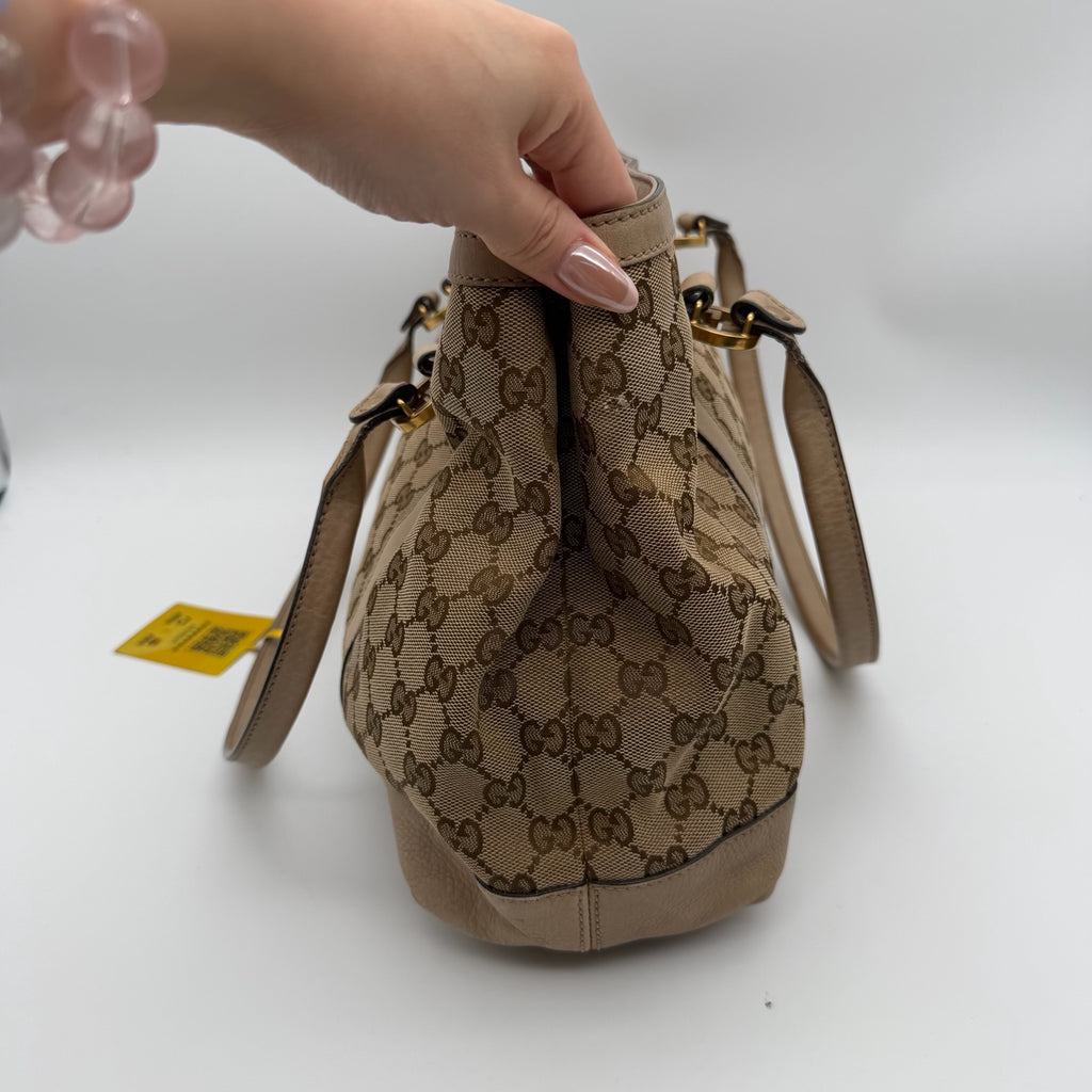 Gucci Canvas Satchel