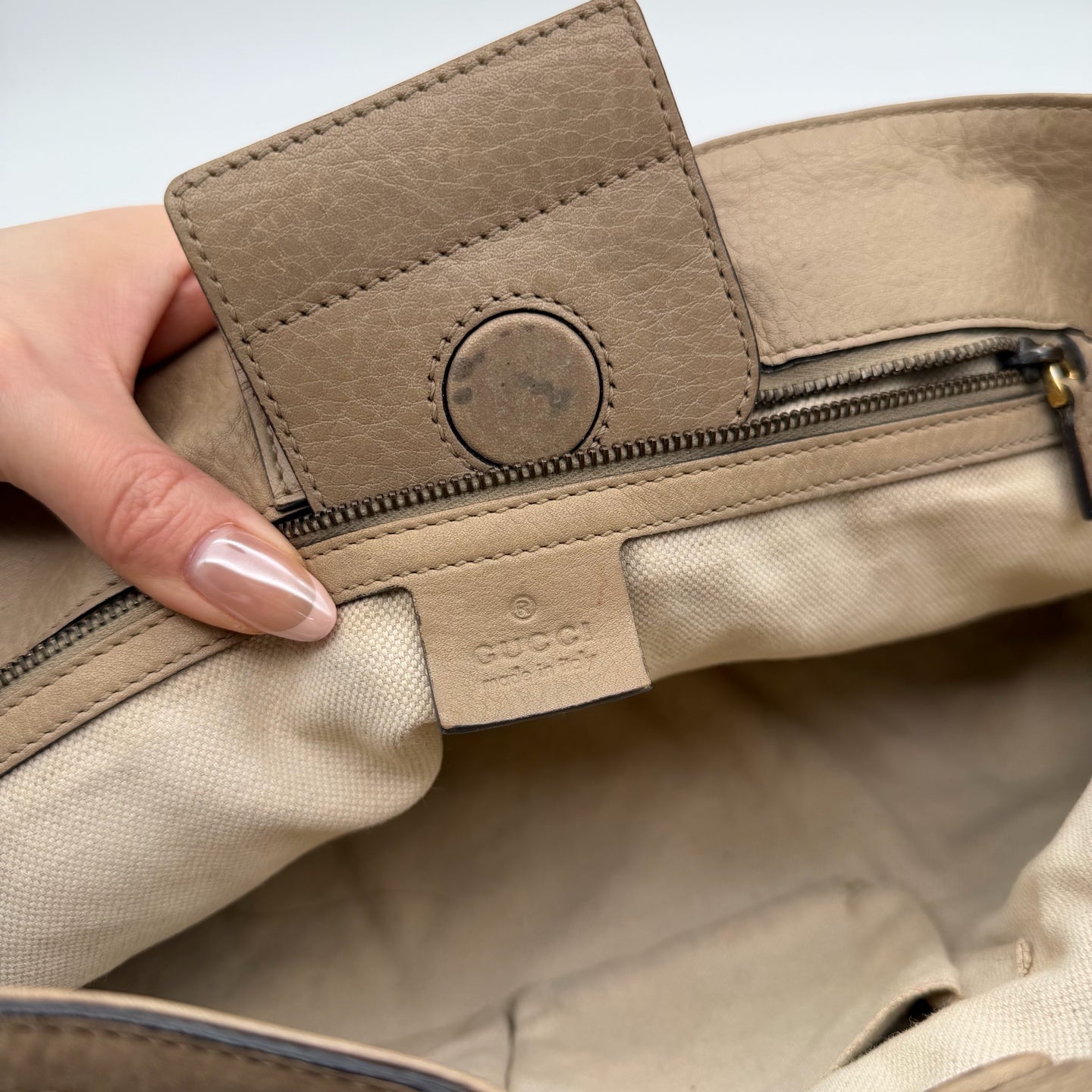 Gucci Canvas Satchel
