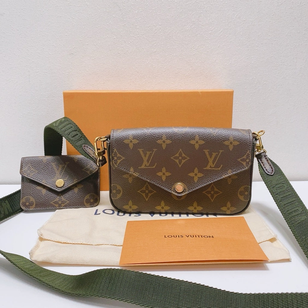 Louis Vuitton Green Crossbody
