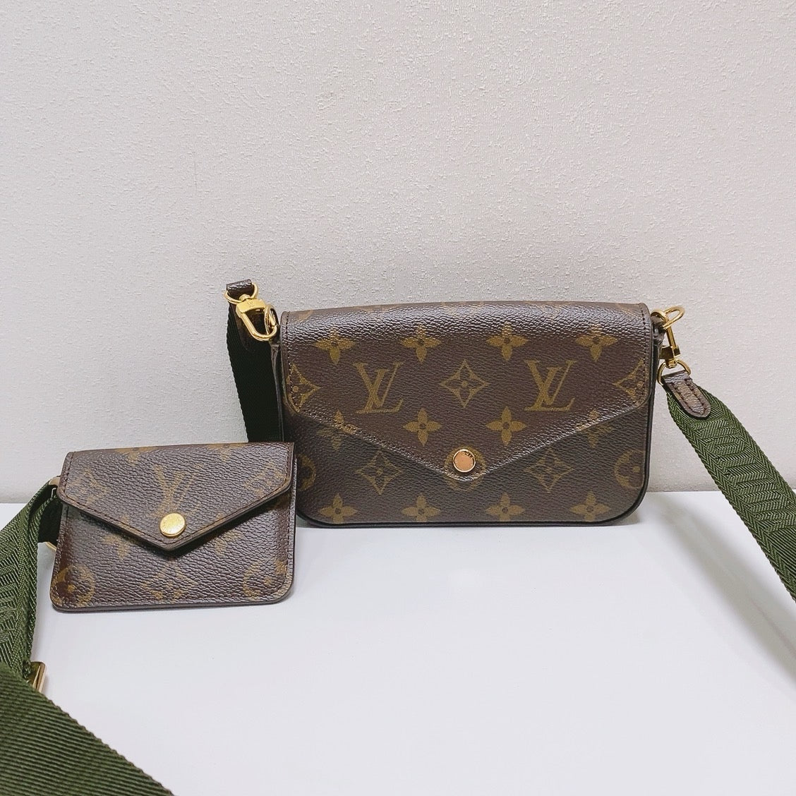 Louis Vuitton Green Crossbody