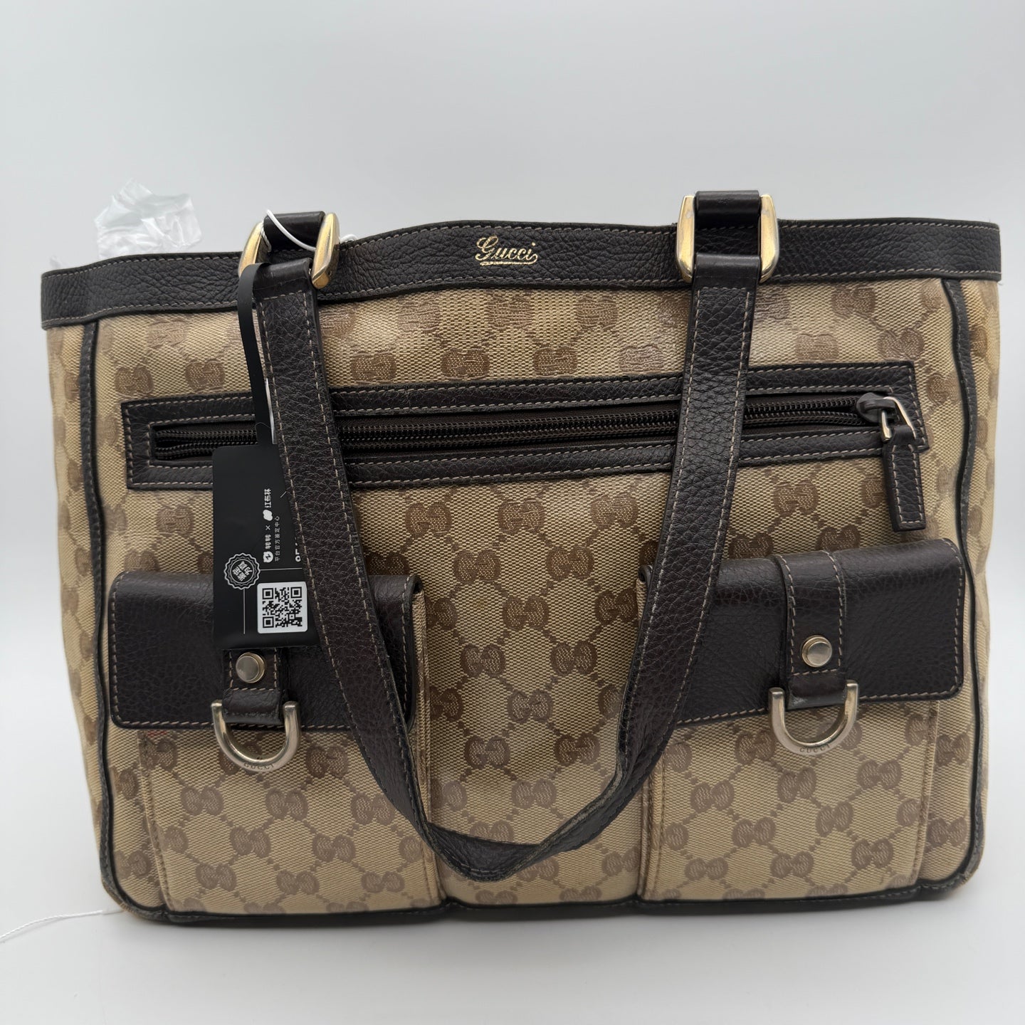 Gucci Canvas Satchel