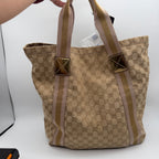Gucci Canvas Satchel