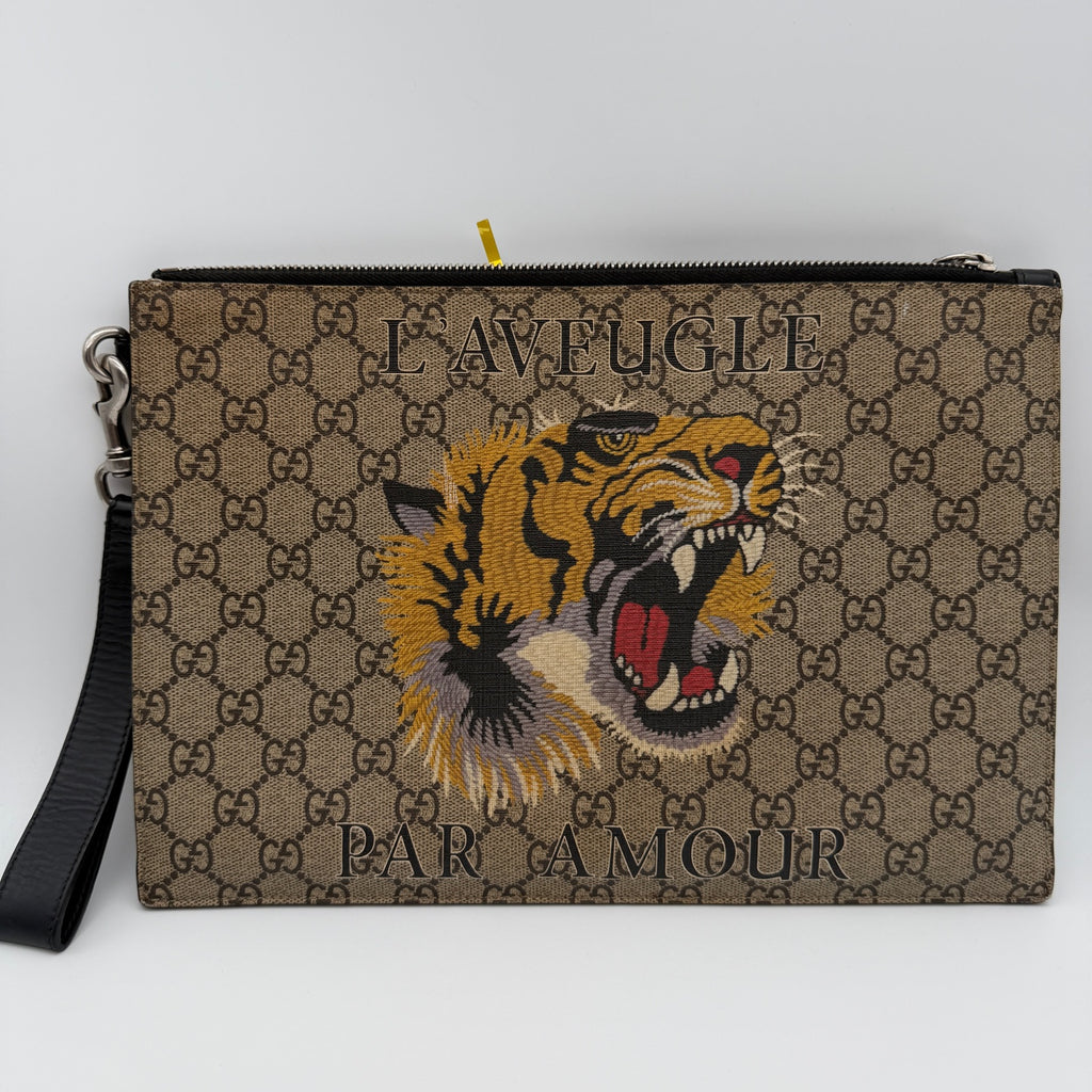 Gucci Canvas Clutch
