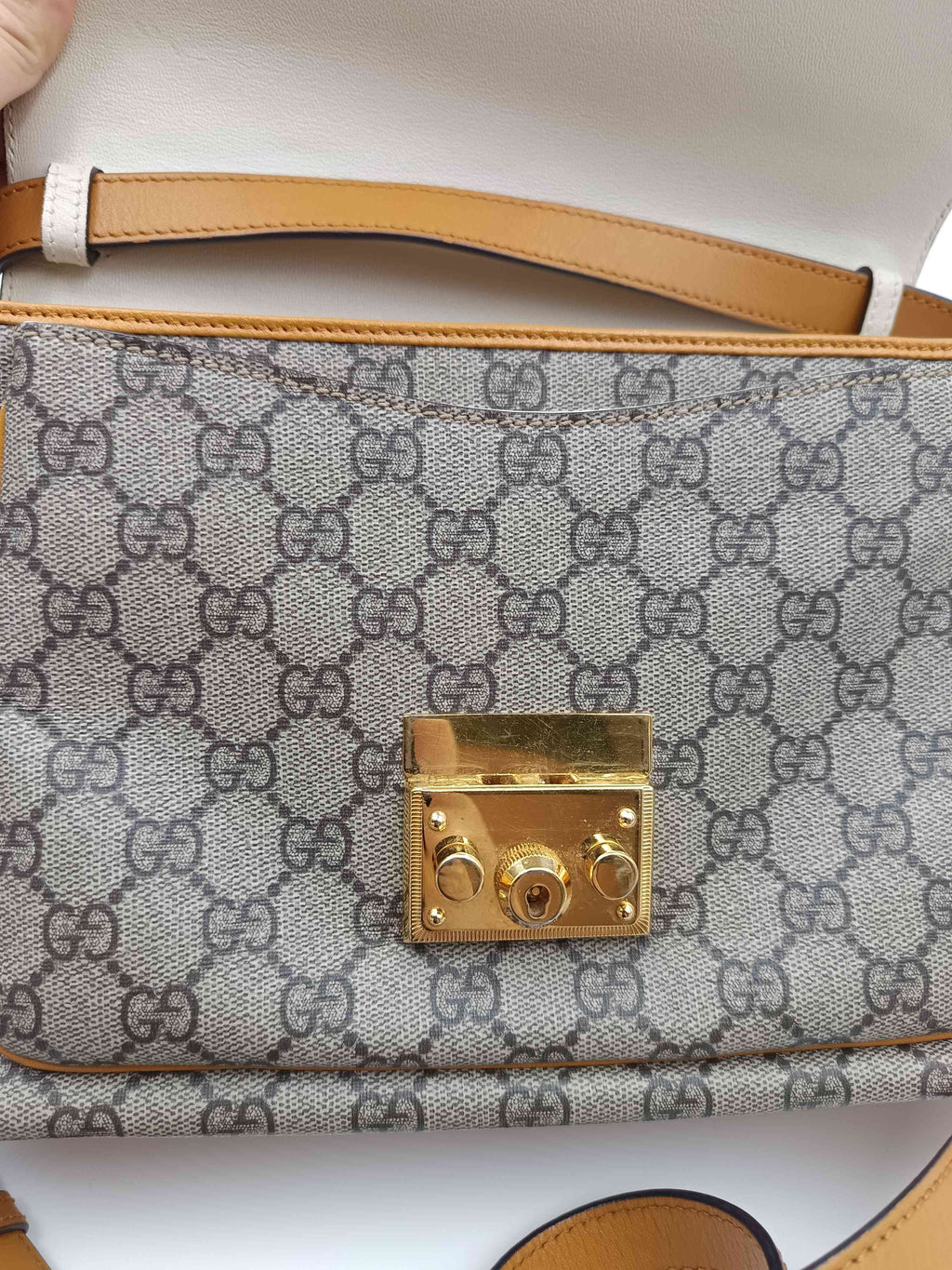 Gucci Metal Messenger Bag