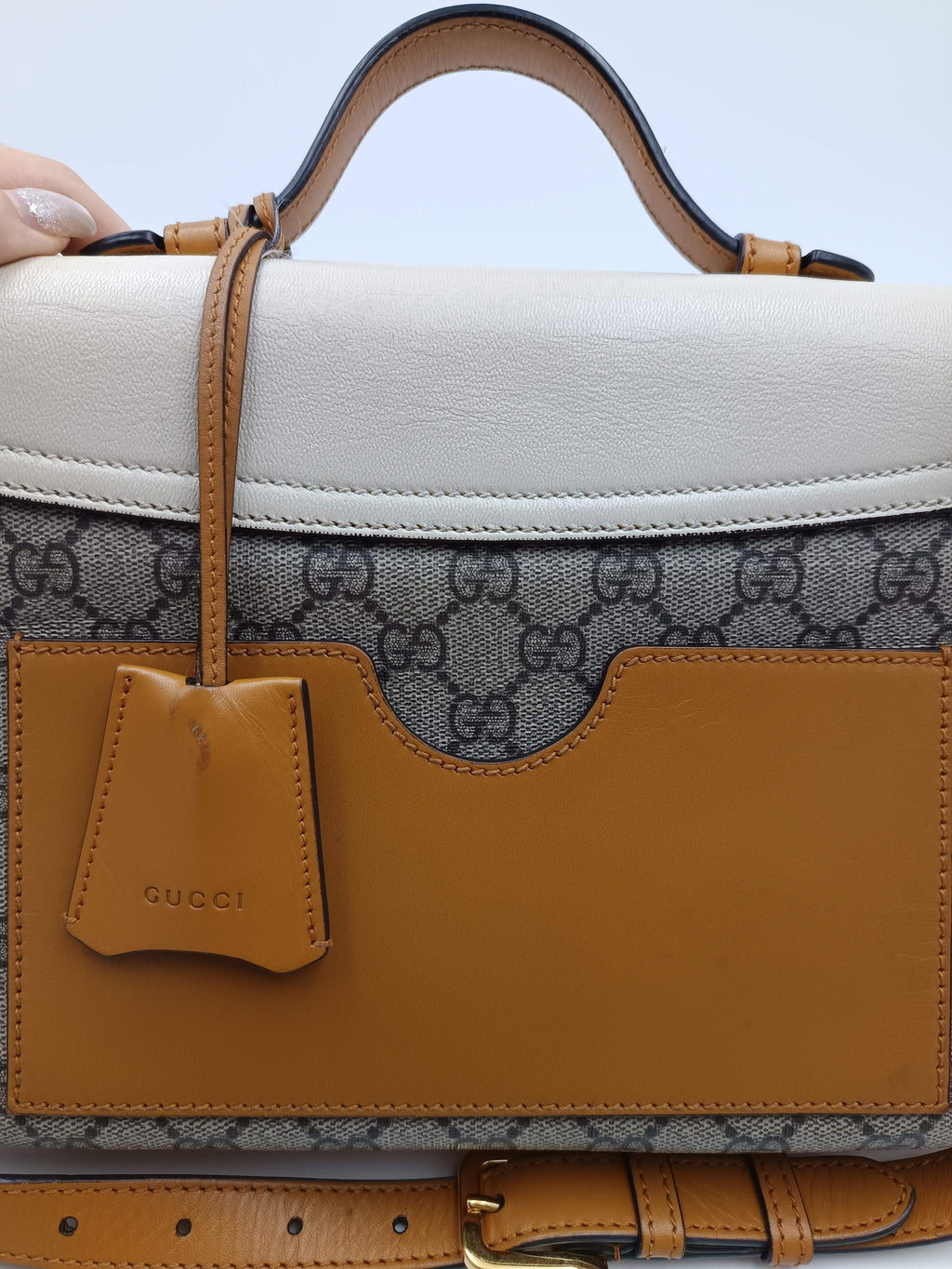 Gucci Metal Messenger Bag