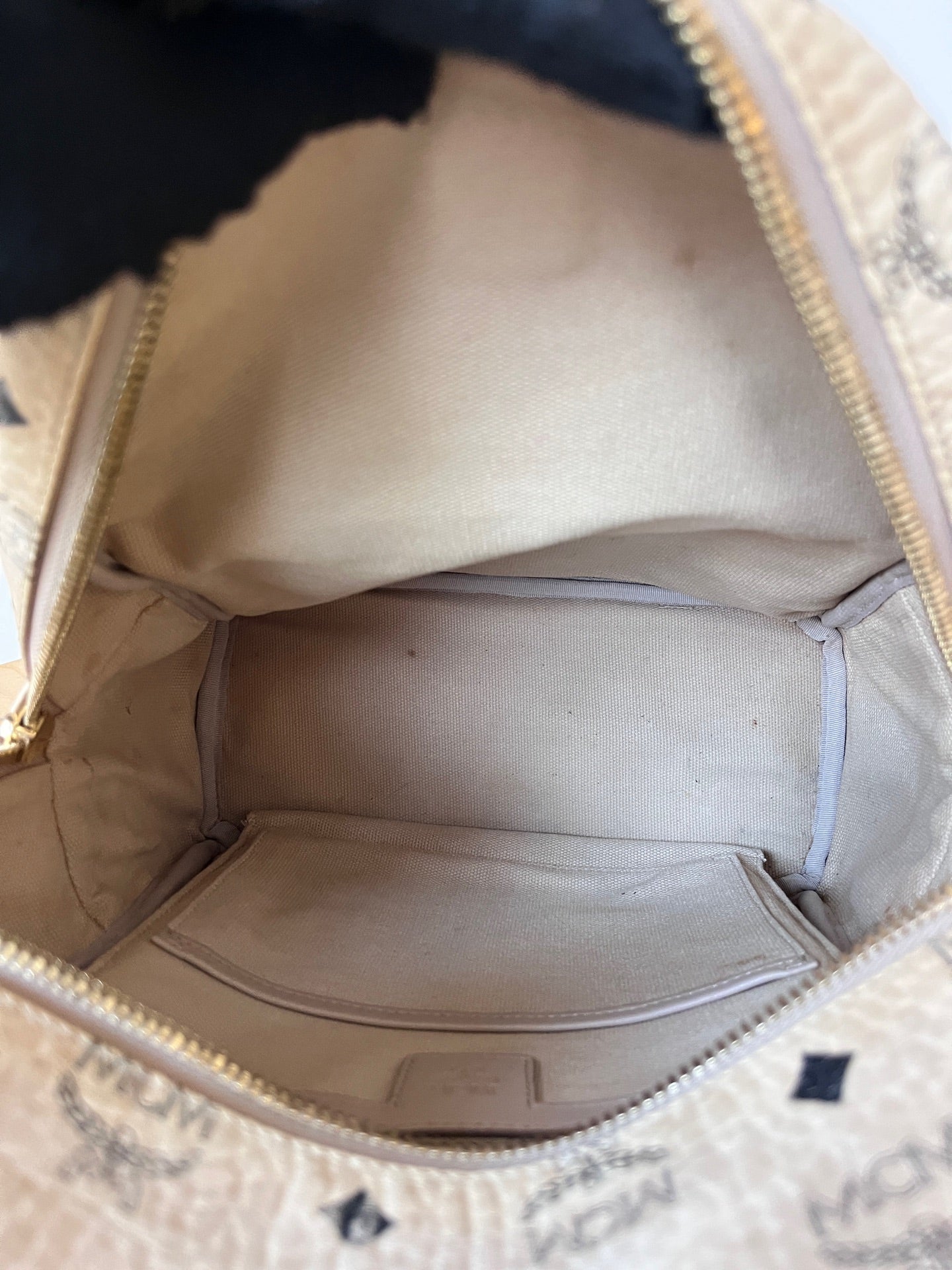 MCM Beige Backpack
