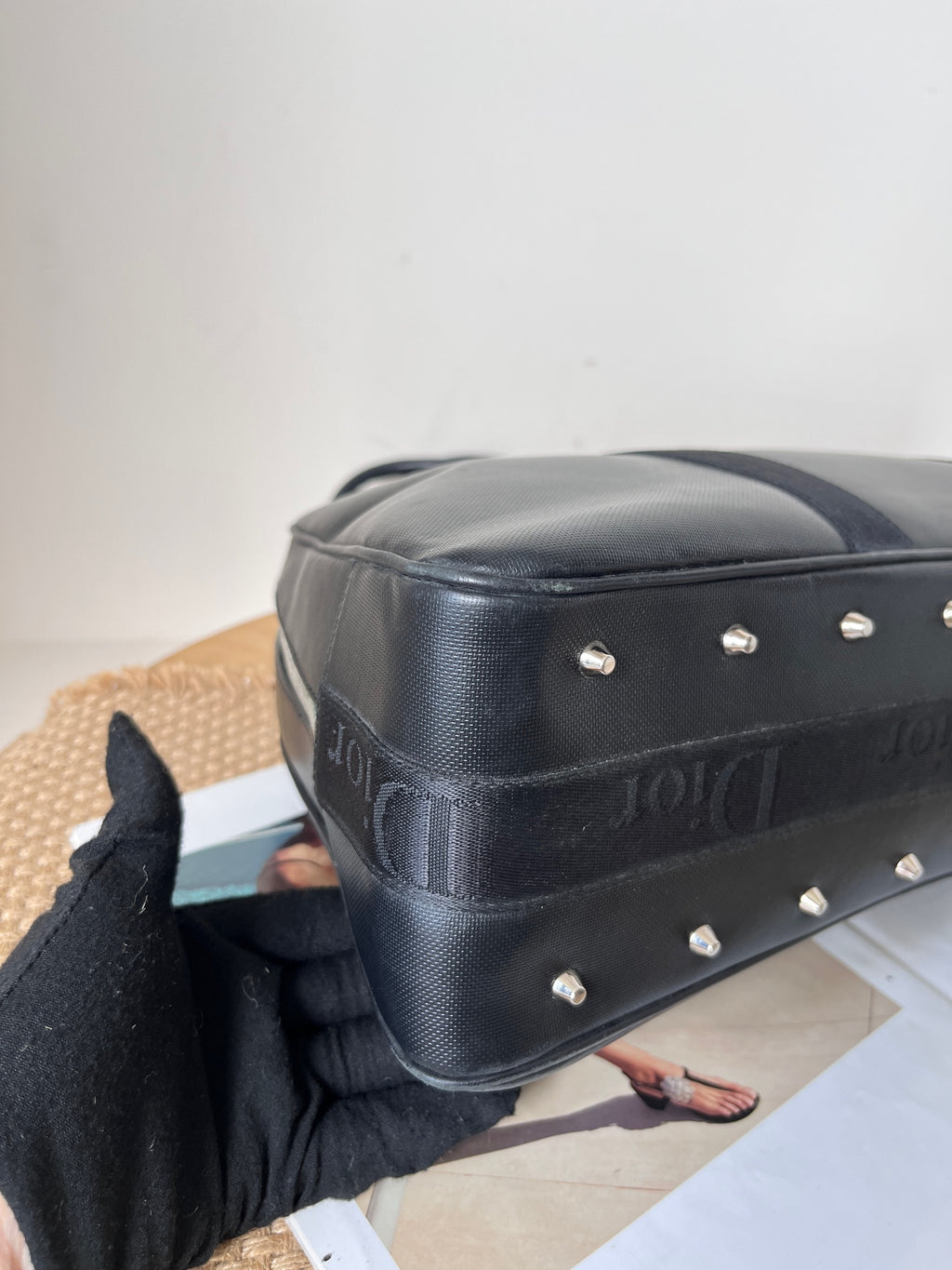 Dior Leather Satchel