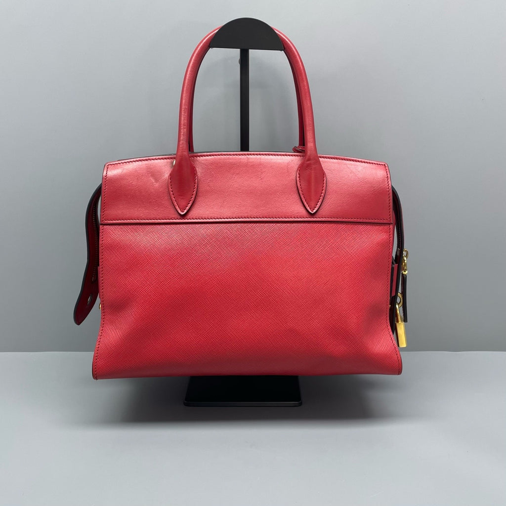 Prada Red Satchel