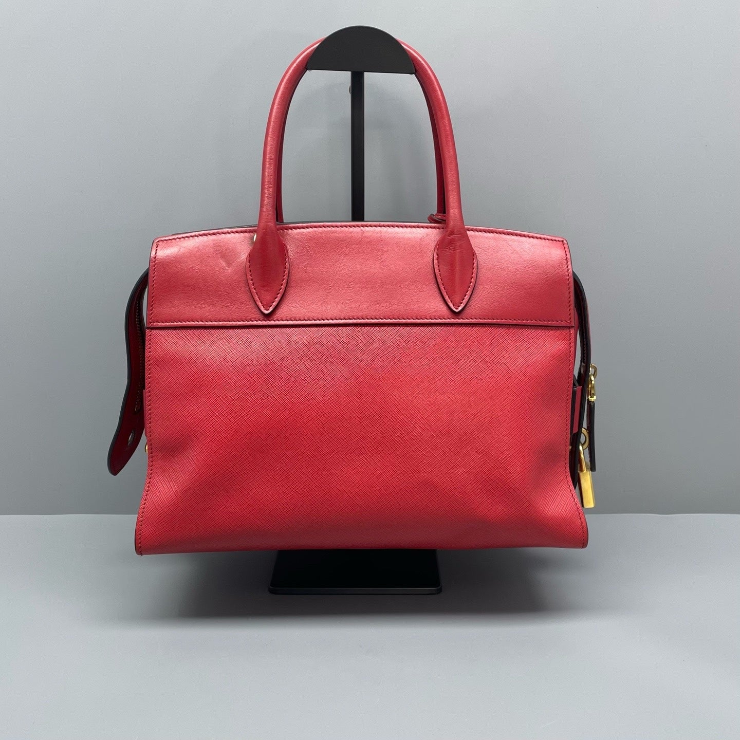 Prada Red Satchel