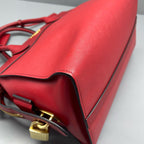 Prada Red Satchel