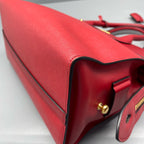 Prada Red Satchel