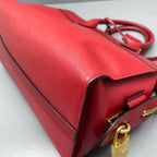 Prada Red Satchel