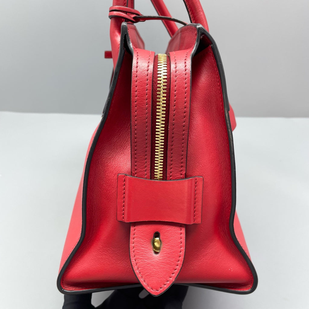 Prada Red Satchel
