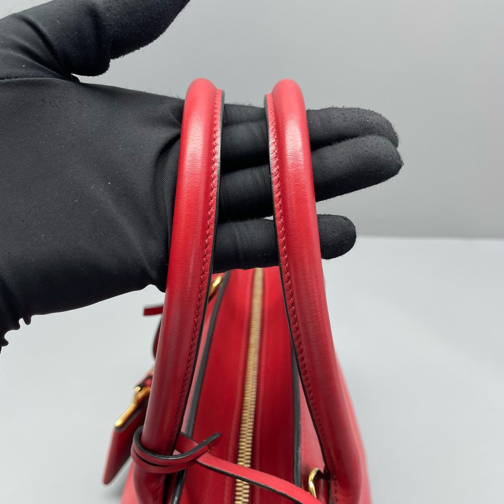 Prada Red Satchel