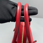 Prada Red Satchel