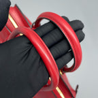 Prada Red Satchel